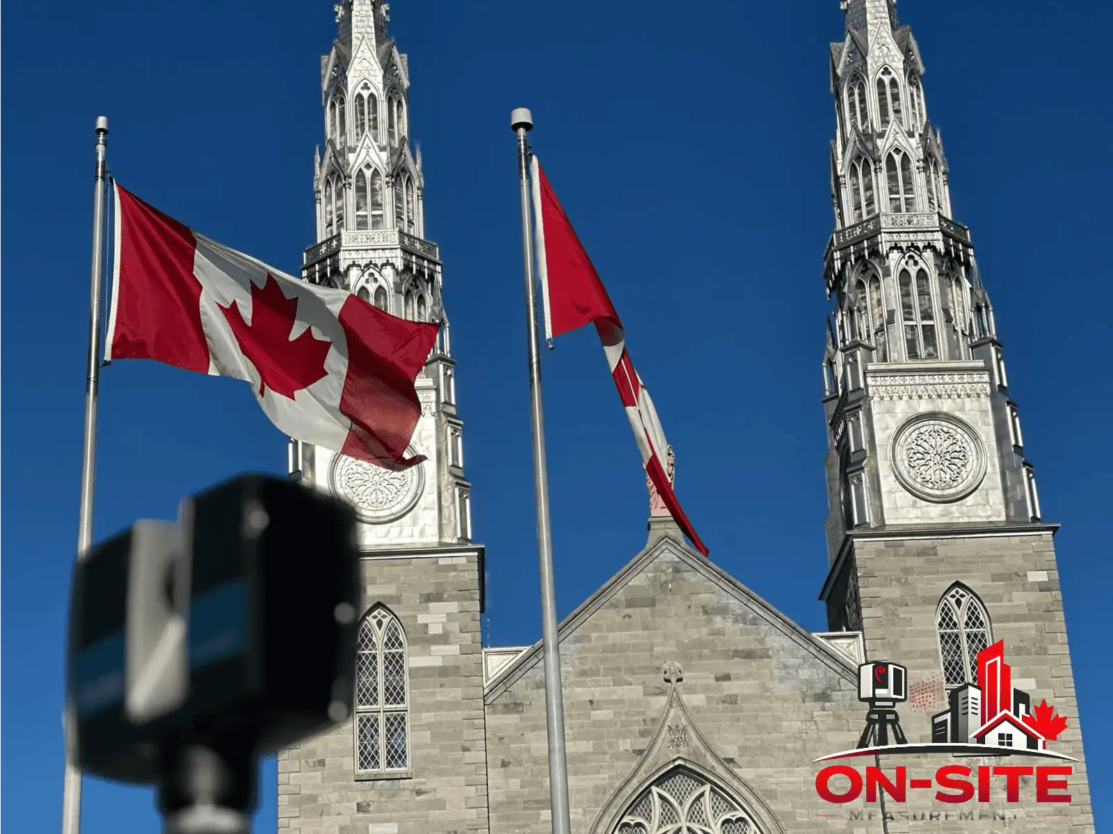 Existing building documentation and site measurement in Ottawa